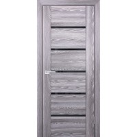PSK-7 nanotex, ривьера грей 600*2000 стекло черный лакобель