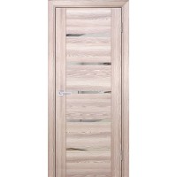PSK-7 nanotex, ривьера крен-экрю 800*2000 стекло зеркало светлое