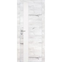 PX-10 PP дуб арктик, 550*1900 белый мателак врезка под петли и замок AGB Al-кромка с 4-х ст