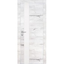 PX-10 PP дуб арктик, 550*1900 белый мателак врезка под петли и замок AGB Al-кромка с 4-х ст