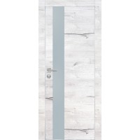 PX-10 PP дуб арктик, 550*1900 лунный мателак врезка под петли и замок AGB Al-кромка с 4-х ст