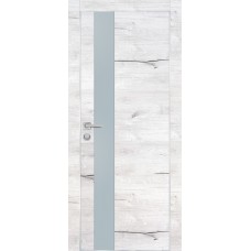 PX-10 PP дуб арктик, 600*1900 лунный мателак врезка под петли и замок AGB Al-кромка с 4-х ст