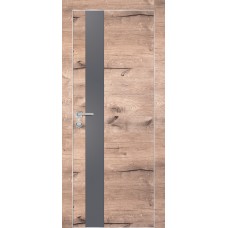 PX-10 PP дуб пацифик, 550*1900 серый мателак врезка под петли и замок AGB Al-кромка с 4-х ст
