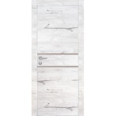 PX-18 PP дуб арктик, 700*2000 латте мателак врезка под петли и замок AGB Al-кромка с 4-х ст