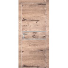 PX-18 PP дуб пацифик, 800*2000 лунный мателак врезка под петли и замок AGB Al-кромка с 4-х ст