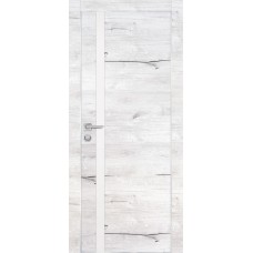 PX-8 PP дуб арктик, 700*2000 белый мателак врезка под петли и замок AGB Al-кромка с 4-х ст