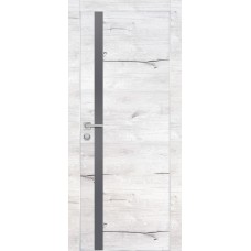 PX-8 PP дуб арктик, 700*2000 серый мателак врезка под петли и замок AGB Al-кромка с 4-х ст