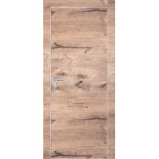 PX-1 PP дуб пацифик, 550*1900 врезка под петли и замок AGB Al-кромка с 4-х сторон