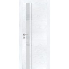 PX-16 PP дуб скай белый, 700*2000 лунный лакобель врезка под петли и замок AGB кромка с 4-х ст.