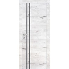 PX-11 PP дуб арктик, 800*2000 серый мателак врезка под петли и замок AGB Al-кромка с 4-х ст