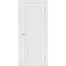 PST-8 soft-touch, белый ясень 600*2000 стекло белоснежный лакобель