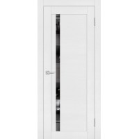 PST-8 soft-touch, белый ясень 800*2000 стекло зеркало тонированное