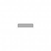 Притворная планка МДФ soft-touch, серый ясень 30*8*2070