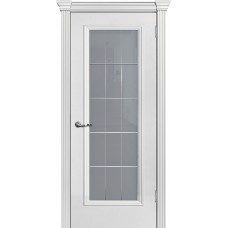 Smalta-Sharm 01 эмаль, 600*2000 Ral9010, ст.Премиум светлое, гравировка рис.Решетка