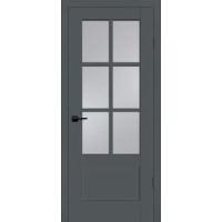 PSС-43 Classic графит ДО 600*2000 стекло сатинат