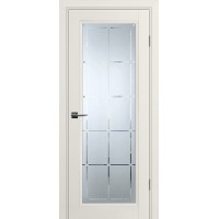 PSU-35 РР зефир ДО800*2000 стекло сатинат худ.гравировка