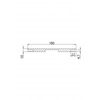 Добор PP, зефир 150*10*2070, телескоп