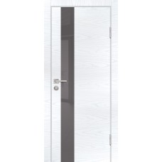 P-10 NEW PP дуб скай белый, 900*2000 стекло серый лакобель