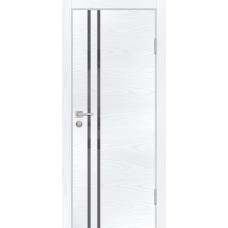 P-11 NEW PP дуб скай белый, 600*2000 стекло серый лакобель