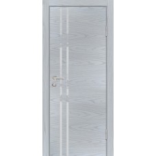 P-11 NEW PP дуб скай серый, 800*2000 стекло лунный лакобель