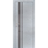 P-16 NEW PP дуб скай серый, 600*2000 стекло серый лакобель