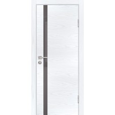 P-8 NEW PP дуб скай белый, 700*2000 стекло серый лакобель