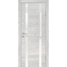 P-9 NEW PP дуб скай бежевый, 600*2000 стекло белоснежный лакобель