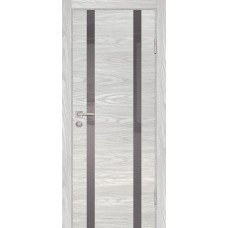 P-9 NEW PP дуб скай бежевый, 700*2000 стекло серый лакобель