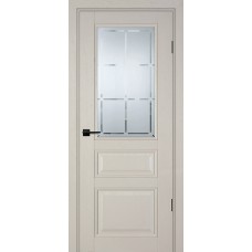 PSU-39 nanotex бланжевое дерево ДО600*2000 стекло сатинат худ.гравировка