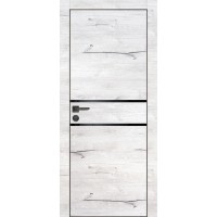 PX-18 PP дуб арктик, 400*400*2000 РБ черный мателак петли,ригель,замок AGBl черн.кромка с 4-х ст