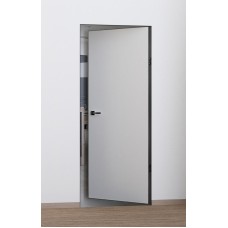 PX-0 Invisible REVERS под покраску 900*2300, кромка Черная с 4-х ст. 3 пет.KronaK и замок ПР