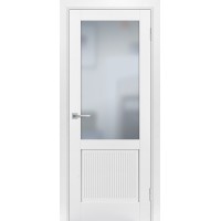 PSE-27 эмалит, белоснежный ДО700*2000 стекло сатинат белый