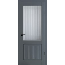 PSС-57 РР графит ДО 700*2000 стекло Moru Optiwhite