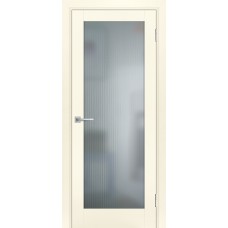 PSE-25 эмалит, магнолия ДО700*2000 стекло сатинат белый, рисунок Полоса