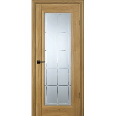 PSC-35 Classic nanotex дуб золотистый ДО2000х800 стекло сатинат худ.гравировка