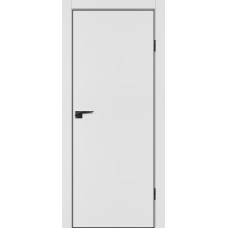 P-1 NEW PET, белый матовый 550*1900, ABS черная кромка с 4-х ст.