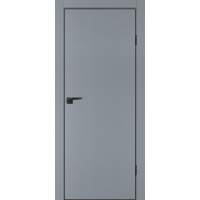 P-1 NEW PET, серый матовый 800*2000, ABS черная кромка с 4-х ст.