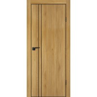 P-20 NEW nanotex, дуб золотистый 550*1900, черный молдинг 5мм ABS черная кромка с 4-х ст.
