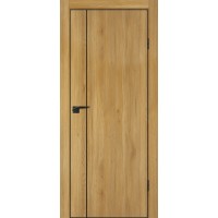 P-21 NEW nanotex, дуб золотистый 550*1900, черный молдинг 5мм ABS черная кромка с 4-х ст.