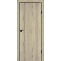 P-21 NEW nanotex, дуб молочный 700*2000, черный молдинг 5мм ABS черная кромка с 4-х ст.