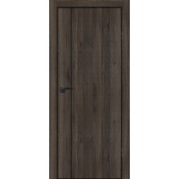 P-21 NEW nanotex, дуб темный 900*2000, черный молдинг 5мм ABS черная кромка с 4-х ст.