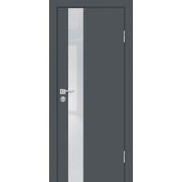 P-10 NEW PET графит матовый, 800*2000 стекло лунный лакобель