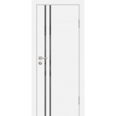 P-11 NEW PET белый матовый, 700*2000 стекло серый лакобель