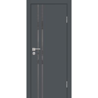 P-11 NEW PP графит матовый, 800*2000 стекло серый лакобель