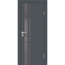 P-16 NEW PET графит матовый, 700*2000 стекло серый лакобель