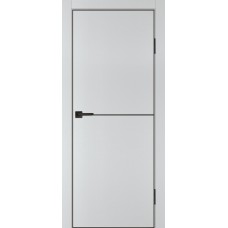 P-19 NEW PET, агат матовый 700*2000, черный молдинг РЕТ ABS черная кромка с 4-х ст., врезка