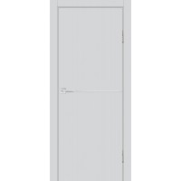 P-19 NEW PET агат матовый, 800*2000 Al-молдинг врезка под замок и ручку