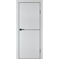 P-19 NEW PET, агат матовый 900*2000, черный молдинг РЕТ ABS черная кромка с 4-х ст., врезка