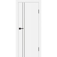 P-20 NEW PET белый матовый, 700*2000 черный молдинг