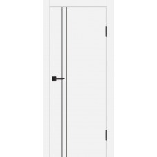 P-20 NEW PET белый матовый, 700*2000 черный молдинг